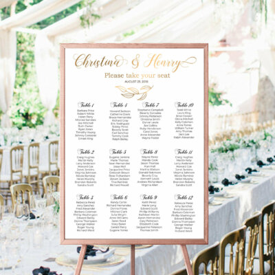 Wedding suite, Custom seating charts table number, gold texture, leaf gold, Gold Foil, Cheap Wedding Invitation || WESN_51_2